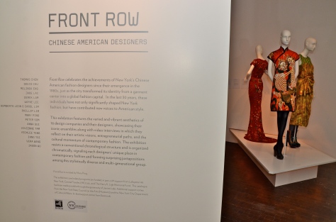 First Row: Chinese American Designers
