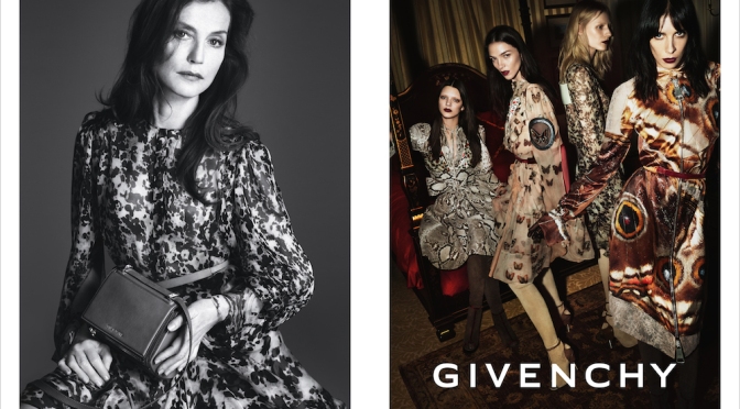 WE Chronicle: GIVENCHY Winter 2014/15 Campaign